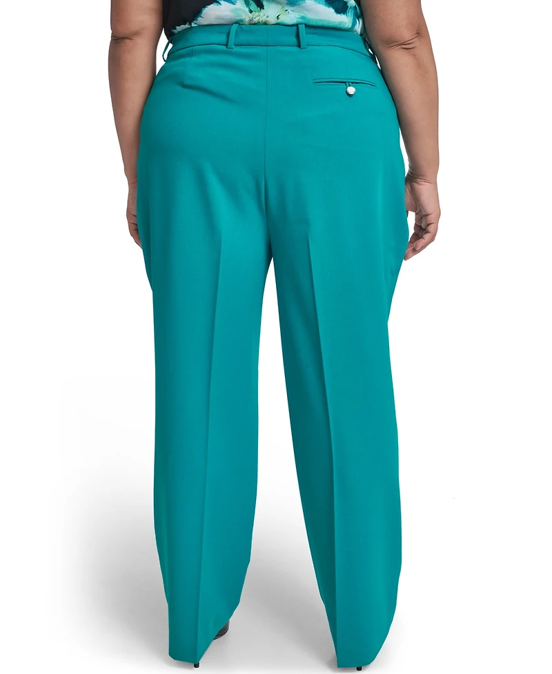 Calvin Klein Plus Mid Rise Modern Pant