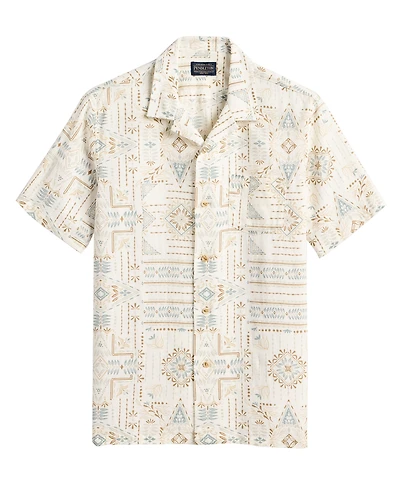 Pendleton Men's Short-Sleeve Camp-Collar Shirt