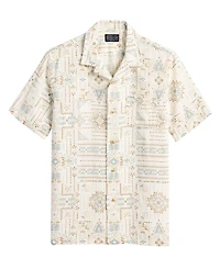 Pendleton Men's Short-Sleeve Camp-Collar Shirt
