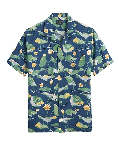 Pendleton Men's Short-Sleeve Camp-Collar Shirt