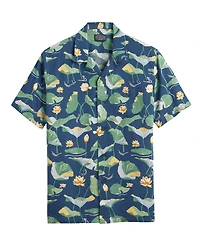 Pendleton Men's Short-Sleeve Camp-Collar Shirt