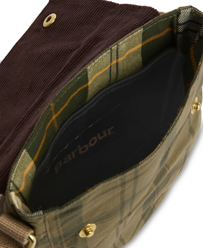 Barbour Men's Transport Stud-Fastening Flap Crossbody Bag