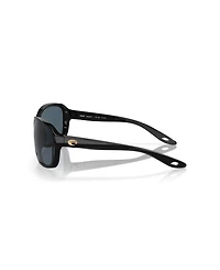 Costa Del Mar Women's Square Seadrift Polarized Sunglasses, 6S9114