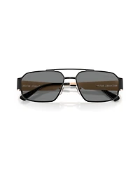 Michael Kors Men's Rectangle Cape Town Sunglasses, MK1182