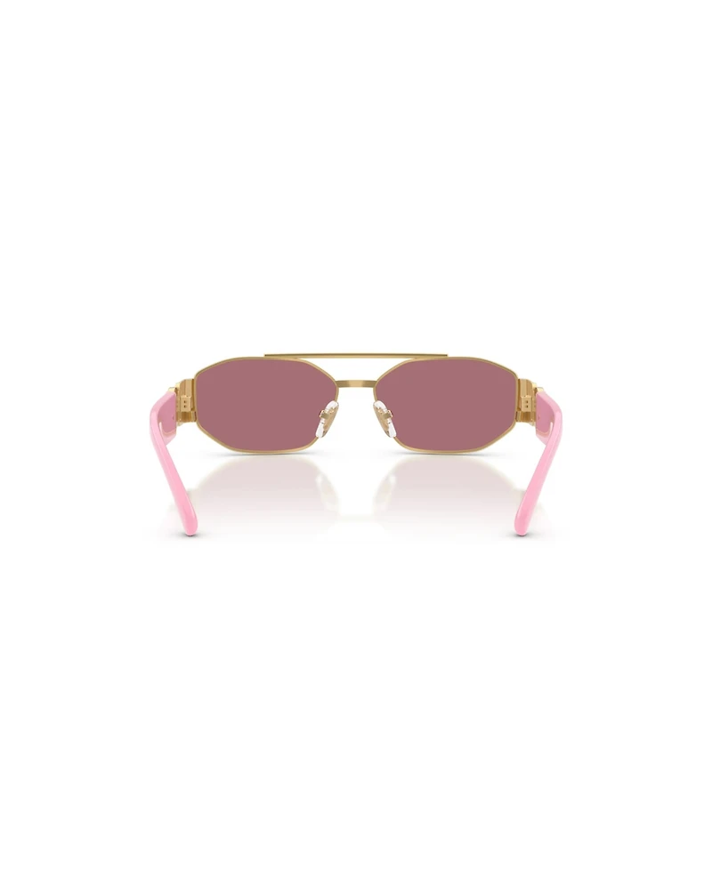 Versace Unisex Rectangle Sunglasses, VK2003