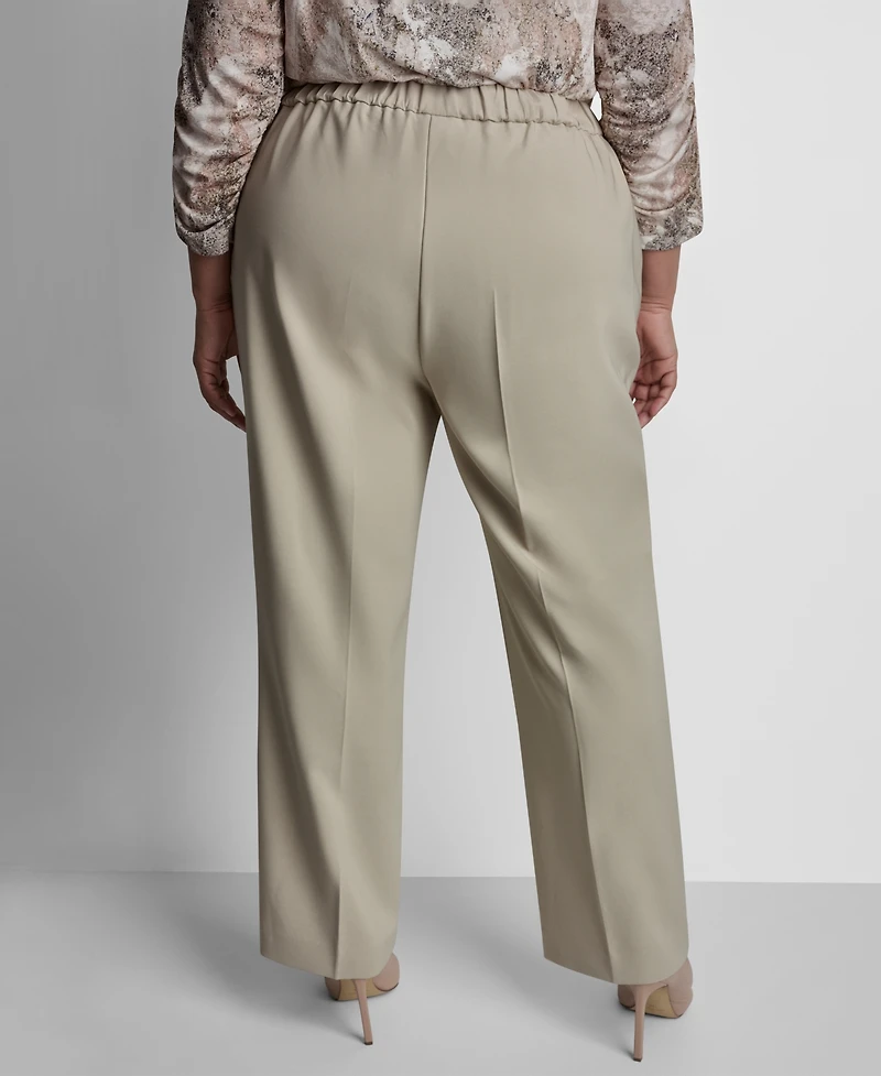 Dkny Plus Size Mid Rise Ankle Pant