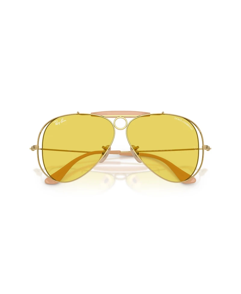 Ray-Ban Unisex Pilot Sunglasses, RB3138M
