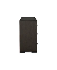 Ryder 35" Oak Veneer 9-Drawer Dresser