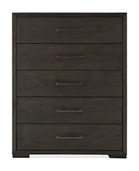 Ryder 51" Oak Veneer Drawer Glide Chest
