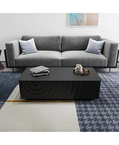 Streamdale Furniture Rectangle Coffee Table with Storage