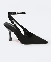 Berness Vincentina Ankle Strap Slingback Heels
