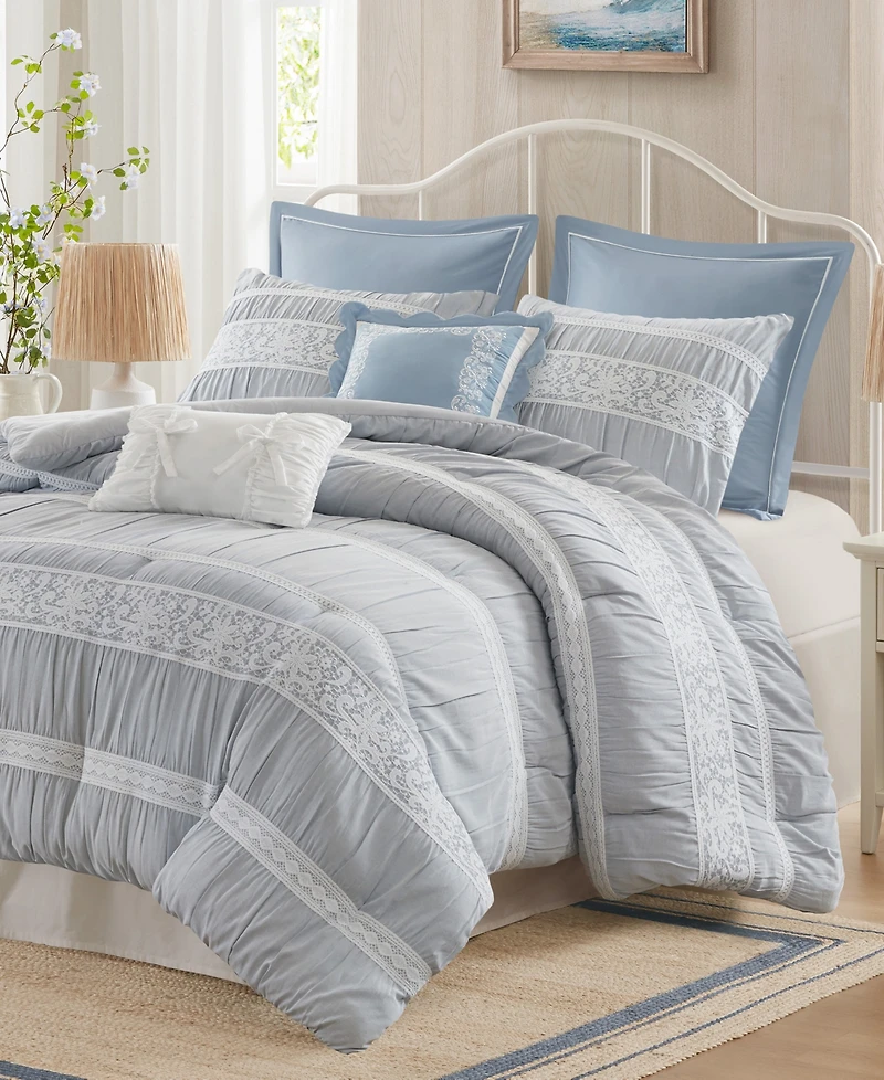 Madison Park Perryn Jacquard 7-Pc. Comforter Set