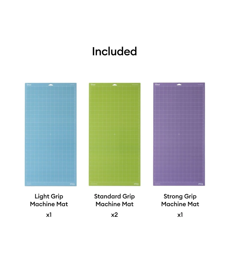 Cricut Machine Mat Variety Pack - 12 in x 24 in (4 ct)