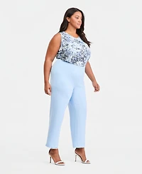 Anne Klein Plus Size Pull-On Straight-Leg Ankle Pants