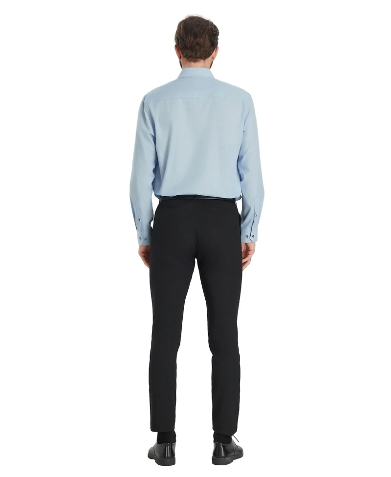 Alfani Men's Regular-Fit Solid Dress Shirt, Macy's Exclusive