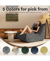 Streamdale Furniture Ergonomic Support System with Premium Chenille Fabric