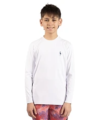 TailorByrd Boys Solid Long Sleeve Rashguard