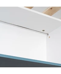 Streamdale Furniture House Bed Frame and Drawer, Staircase, Led