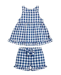 Sperry Baby Girls' Sleeveless Tank Top & Shorts, 2-Piece Set
