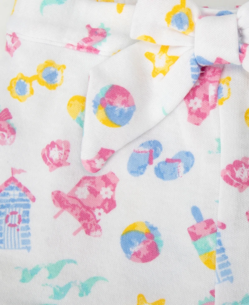 Baby Essentials Boys' Short-Sleeve Bodysuit, Shorts and Sunglasses, 3-Piece Set