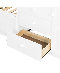 Streamdale Furniture Bunk Bed with Drawers & Wardrobe.
