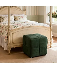 Streamdale Furniture Soft Corduroy Ottoman Footrest.