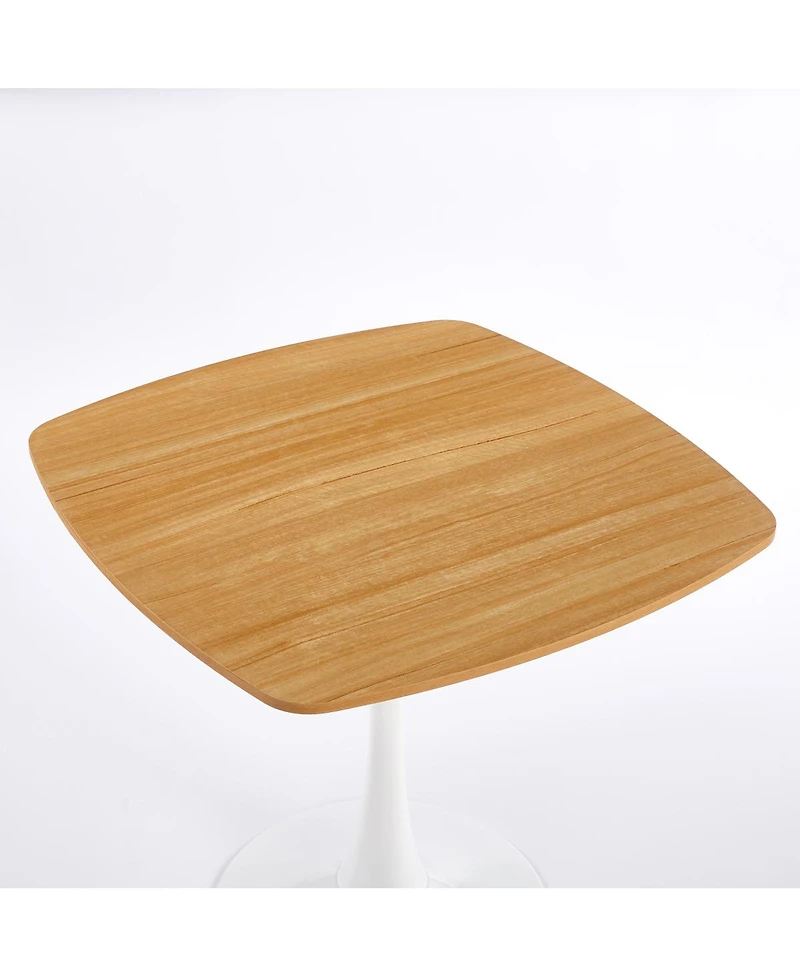 Streamdale Furniture 5pcs Dining Set, Metal Leg Table