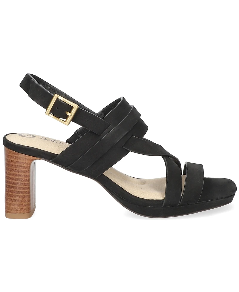 Bella Vita Women's Desoto Square Toe Sandals