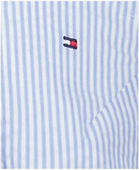 Tommy Hilfiger Girls' 7-16 Ithica Stripe Halter Dress