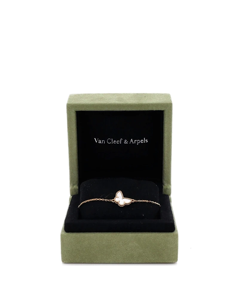 Pre-Owned Van Cleef & Arpels Sweet Alhambra Butterfly Bracelet