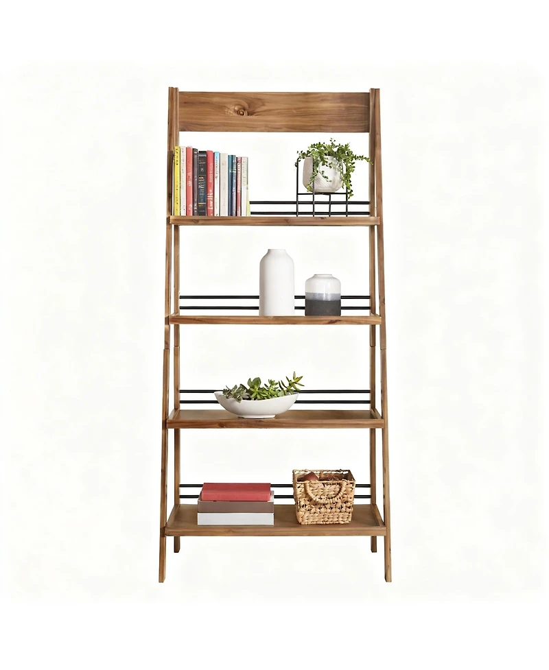 Yigii 4-Tier Ladder Bookshelf