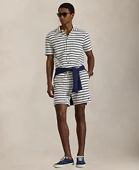 Polo Ralph Lauren Men's Striped Camp Collar Shirt