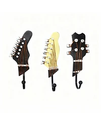 Yigii Heavy Duty, Durable Guitar Shaped Hooks for Hanging Clothes and Accessories