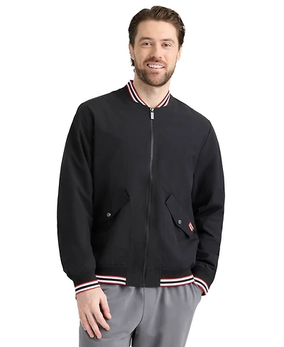 Hunter Men's Gaston Striped Rib Bomber Jacket