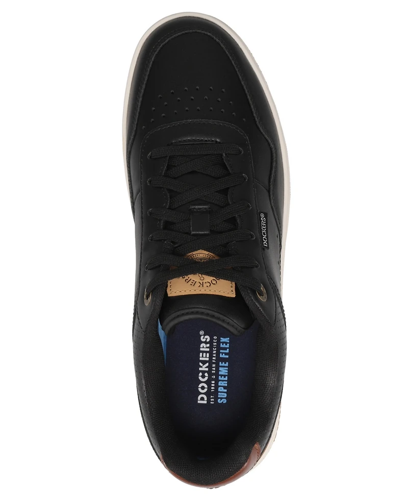 Dockers Men's Jarvis Synthetic Leather Casual Sneakers