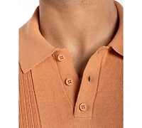 Liverpool Los Angeles Men's Short-Sleeve Knit Polo Sweater