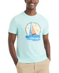 Nautica Men's Short-Sleeve Big Waves T-Shirt