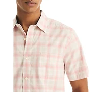 Nautica Men's Short-Sleeve Collared Shirt