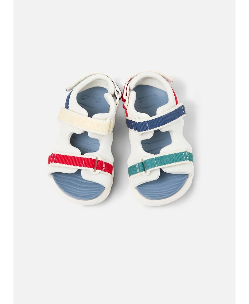 Camper Toddler Kids' Unisex Oruga Twins First Walker Textile Sandals