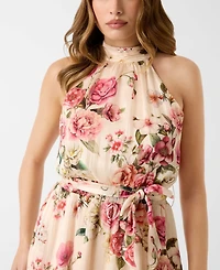 Guess Women's Daniele Halter Neck Sleeveless Dress