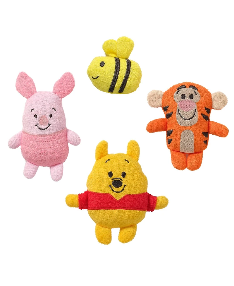 Lambs & Ivy Baby Disney Winnie the Pooh Honey Pot Terry/Neoprene Bath Toy Set
