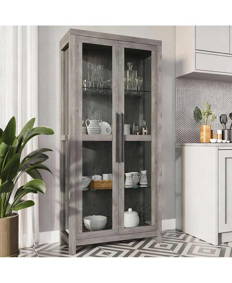 Yigii Tempered Glass Display Cabinet