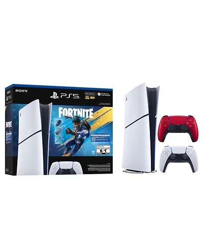 PlayStation5 Digital Edit 825GB Fortnite Bundle w/Controller Volcanic