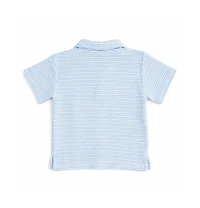 Florence Eiseman Little Boys Stripe Terry Polo