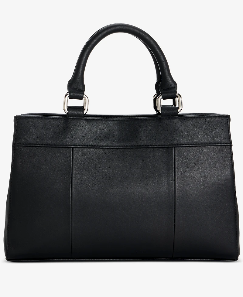 Giani Bernini Nappa Leather Front Zip Crossbody