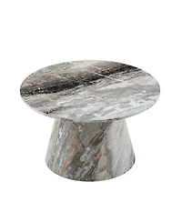 Streamdale Furniture textured Mdf circular coffee table