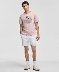 Sun + Stone Men's Surf Haven Mermaid Graphic Cotton T-Shirt, Macy's Exclusive