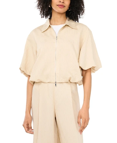 Vince Camuto Women's Cropped Collared Neck Jacket