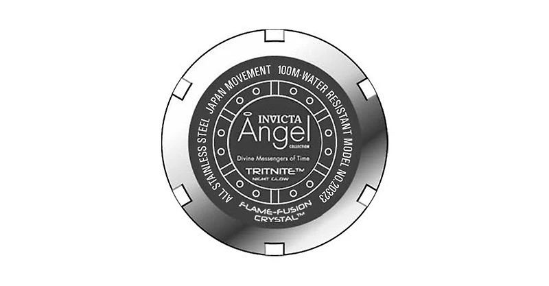 Invicta Women's 20323 Angel Quartz 3 Hand Dial Watch