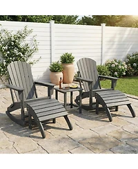 gaomon Hdpe Adirondack Ottoman Foot Rest